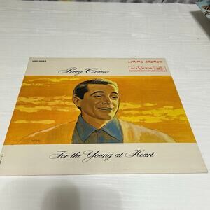 Perry Como For The Young At Heart Vintage Vinyl LP 1961 RCA Victor